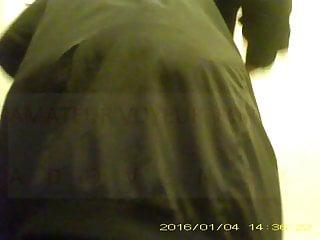 Versteckte Kamera in der Toilette einer versteckten Kamera