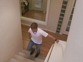 Meine Stiefschwester Andre de Luxe tanzt auf meinem Schwanz