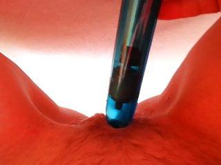 Meine geile feuchte Muschi mit kleinen Dildo