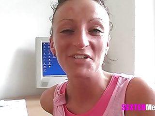 Zum ersten Mal vor der Kamera gefickt