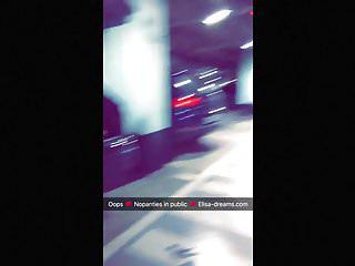 Französischer Sex in der Öffentlichkeit mit Francys sterlt