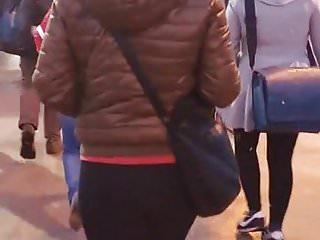 Heisses Teen Girl auf der Strasse angesprochen