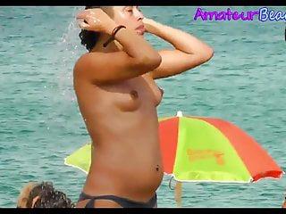 Amateur Mädchen mit versteckter Kamera heimlich gefilmt