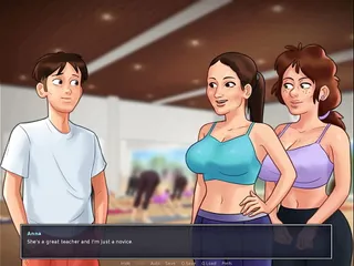 Summer a Yoga und eine Milf Spiele