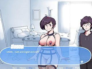 Versautes Hentai Girl mit dicken Titten und einer rasierten Muschi beim Sex mit einem Mann - Hentai Porno