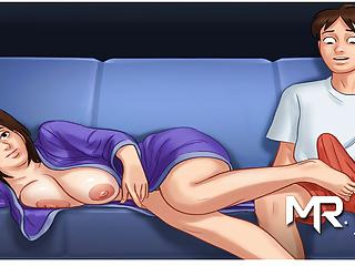 Sommer Sonne Mutti sieh dir an wie sie sich erotisch macht